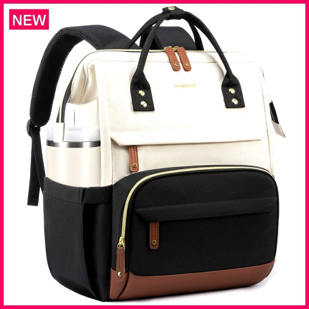 15.6 Inch Laptop Backpack, Waterproof Large Capacity Work Travel Bag